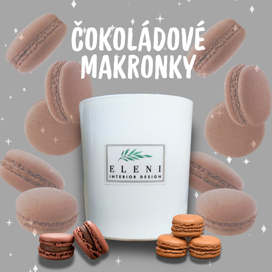 Čokoládové makronky